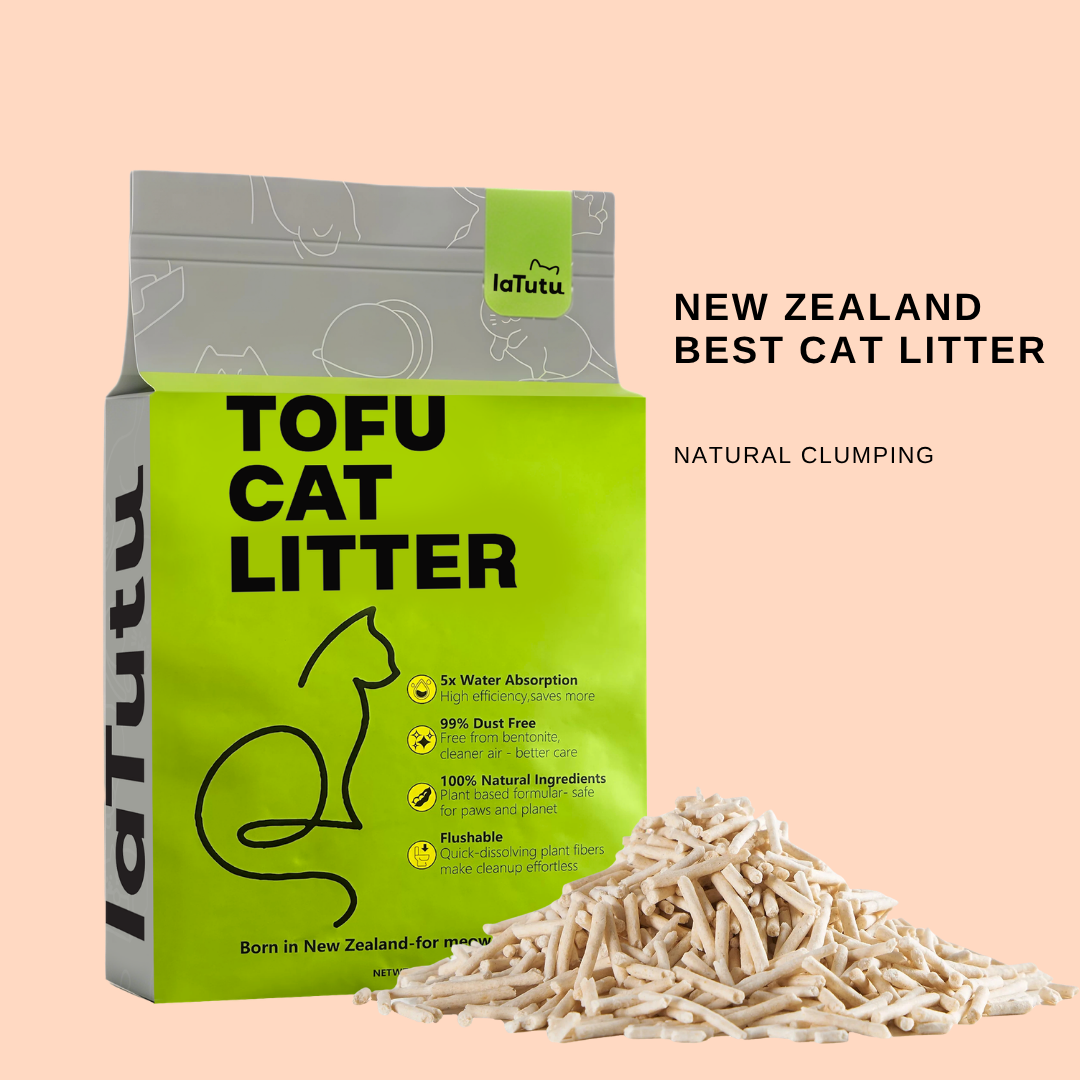 Buy 6 get 2 extra free Latutu Nature Clumping Long-Lasting Odour Control Tofu Cat Litter
