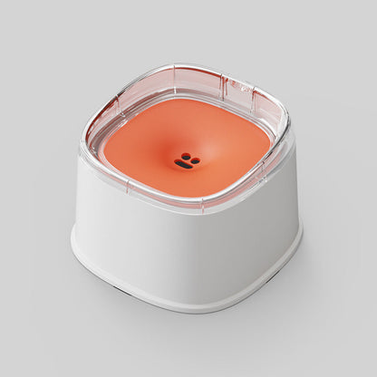 Anti-Splash Floating Pet Water Bowl 2.2L Capacity